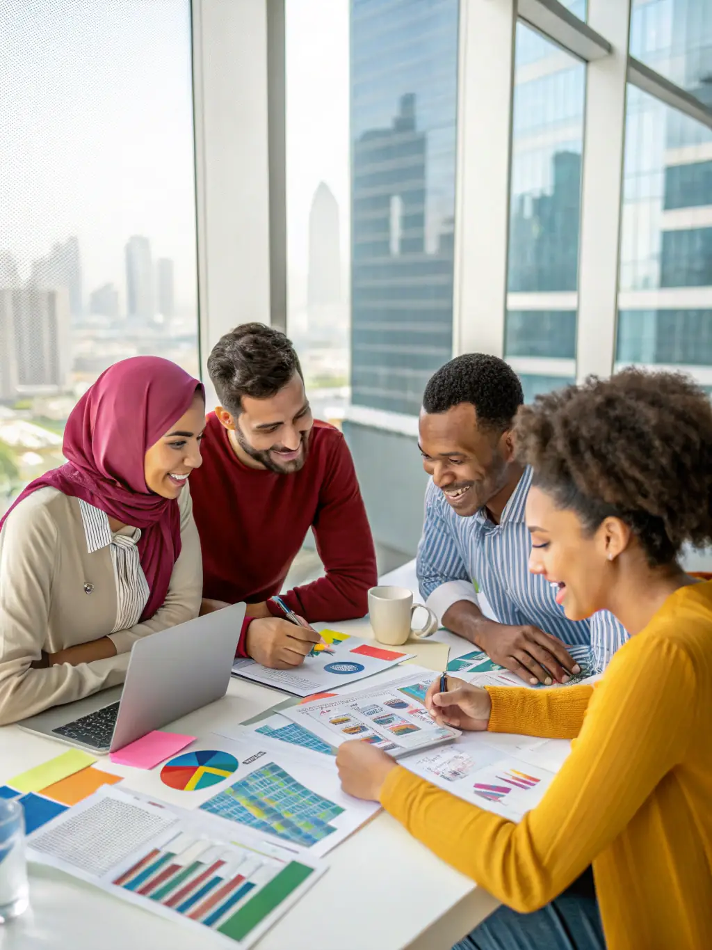 A diverse group of people planning for retirement, with a focus on long-term financial security and investment strategies.
